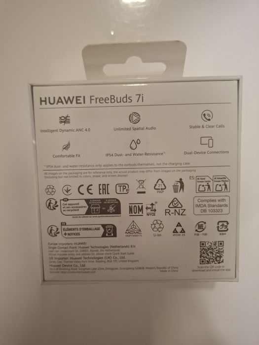Слушалки HUAWEI FreeBuds 7i