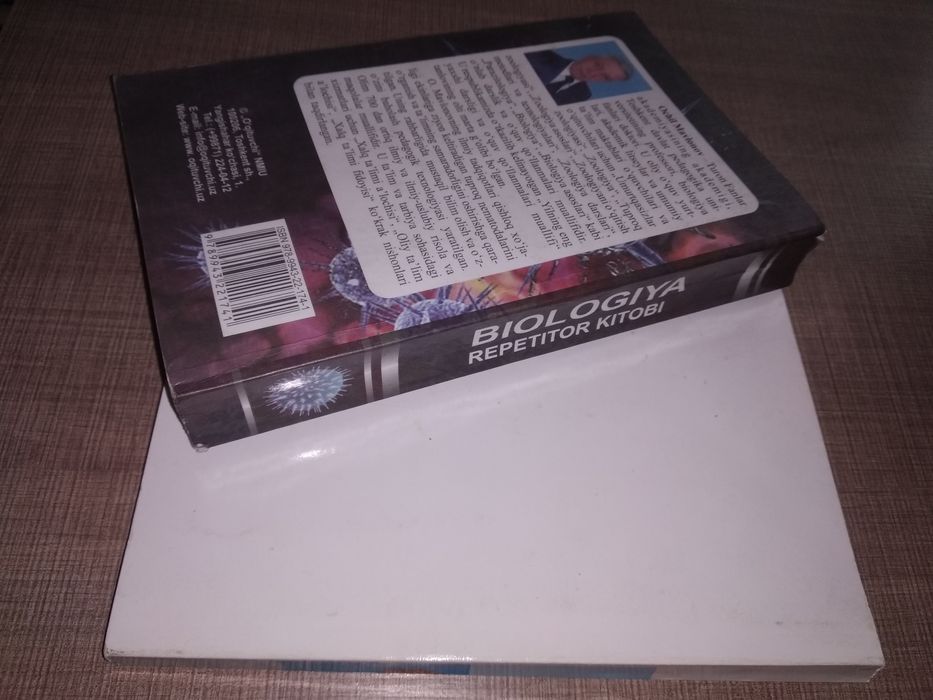 Biologiya repititorlik kitobi. Ochil Mavlonov