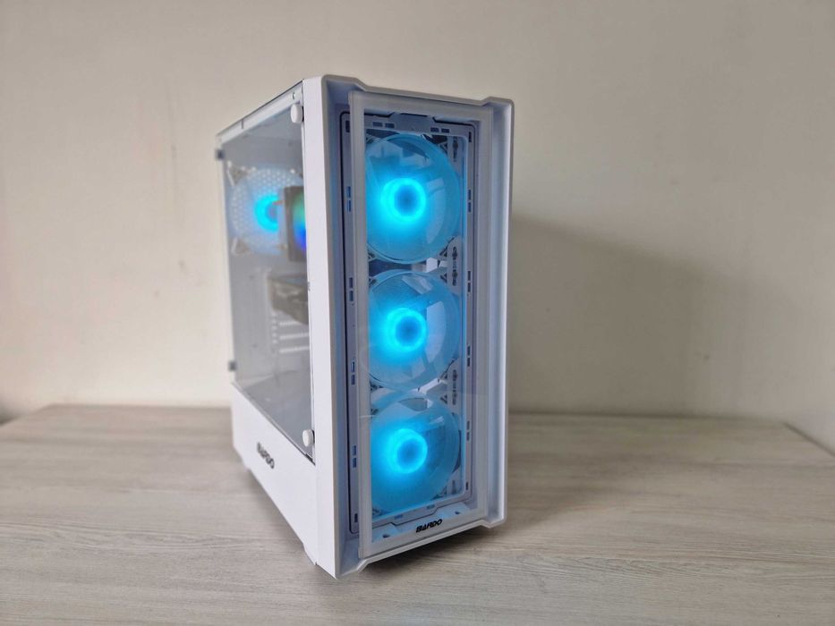 Игровой ПК Core i5-10400F / RX 580 8GB / 16GB RAM / Белый кейс