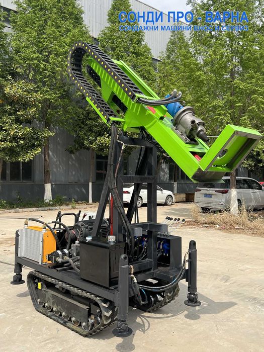 Нова Тунелна сондажна машина Tunnel-100CN до 100метра Пълна хидравлика