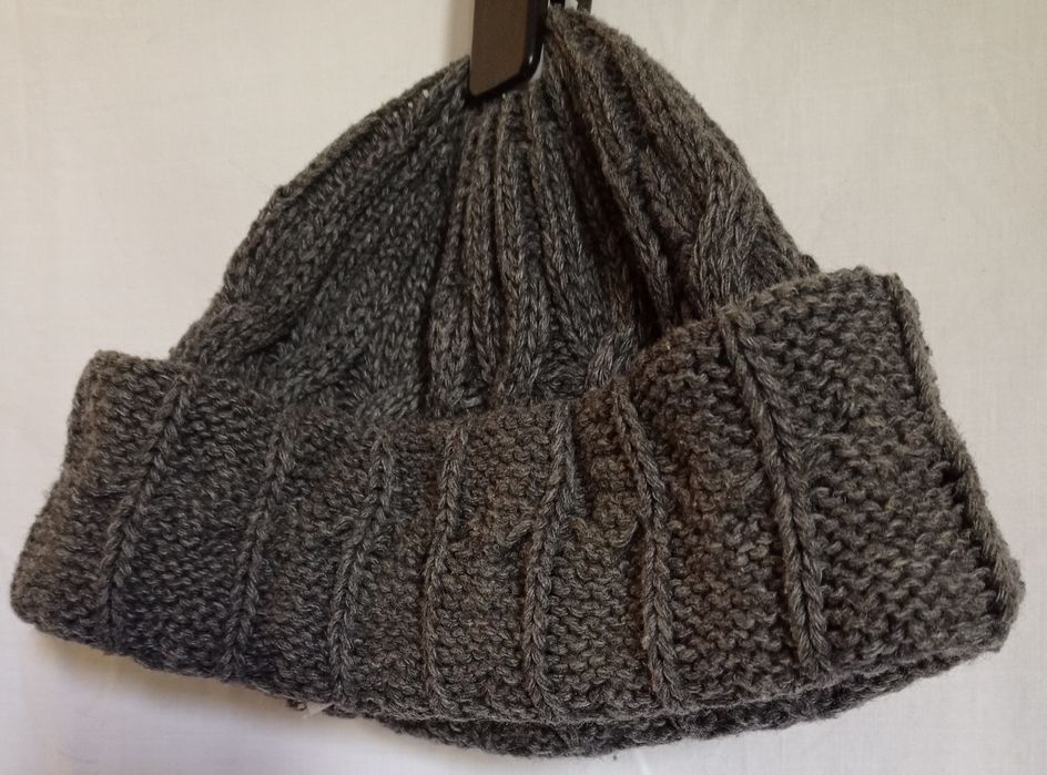 Caciula 50% lana tricot unisex