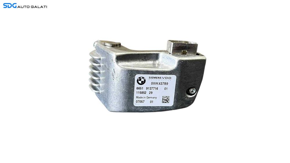 Camera Video Frontala Front Assist Senzor Parbriz BMW Seria 5 E60 E61 2003 - 2010 Cod 9137716 [LC0572]