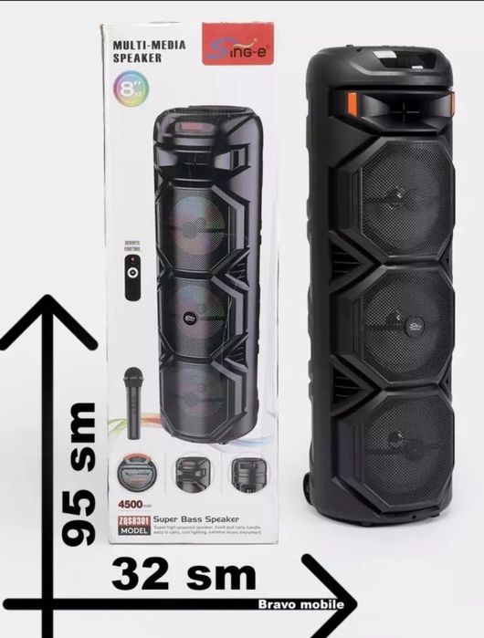 Продам новую мощьную блютуз колонку