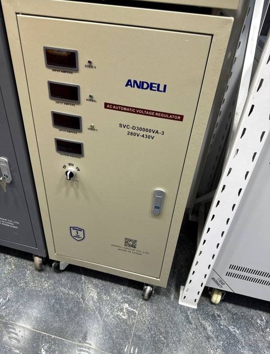 Стабилизатор SVC-D 30.000 VA ANDELI 280/430V  Дубай