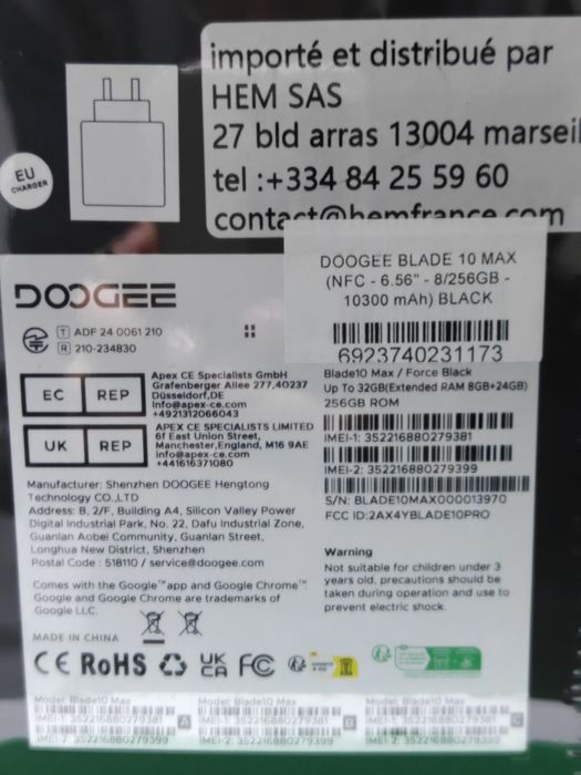 Doogee Blade 10 Max sigilat 256GB