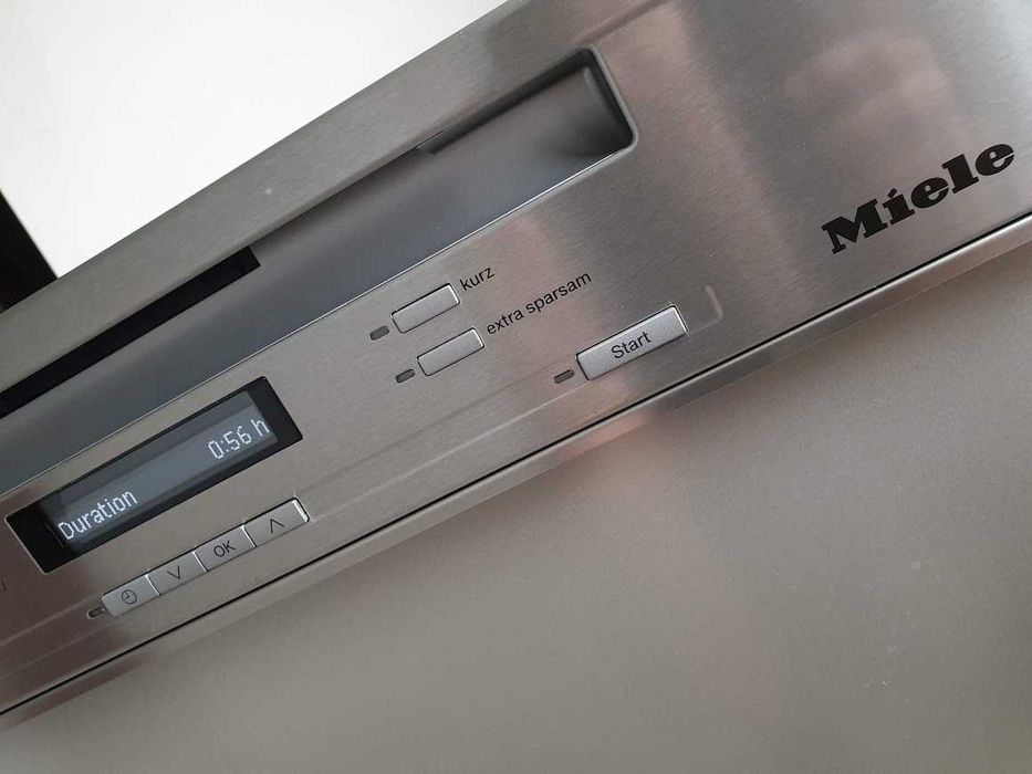 Inox Miele Auto Open QuickPower Wash Съдомиялна - Частично Вграждане