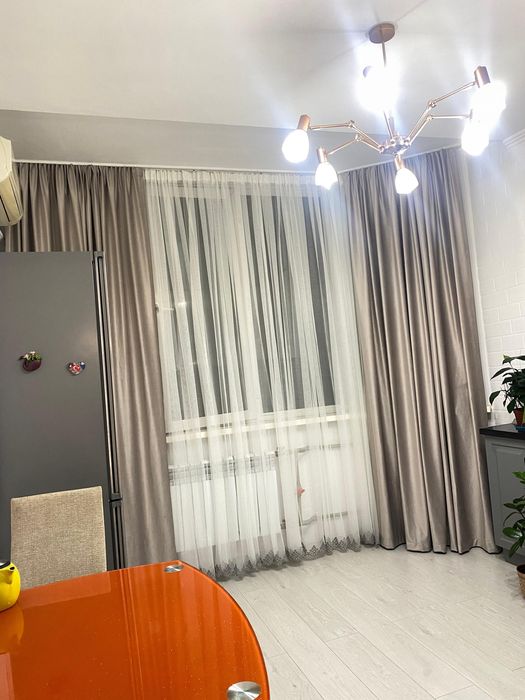 Портьеры однотонные минимализм