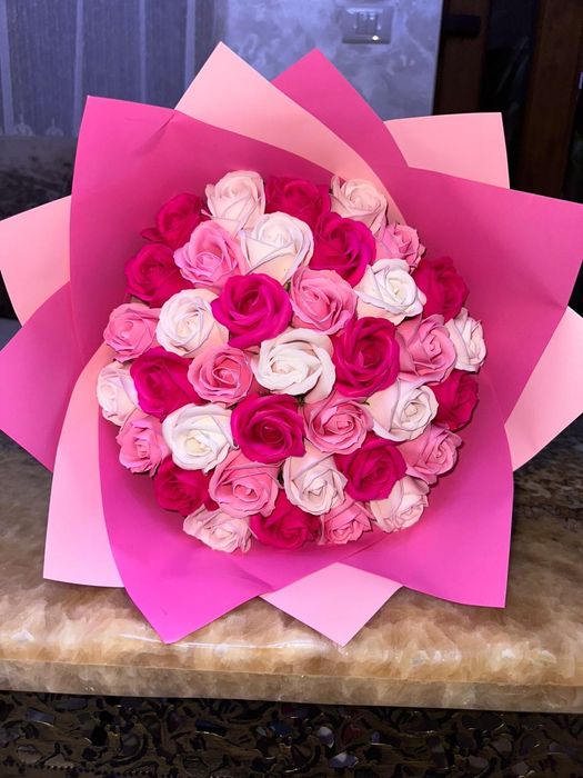 Aranjamente cu flori de săpun