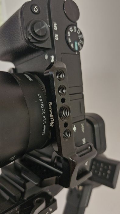 Sony A6400 + Sigma 16mm F1.4 + Ronin SC2, Kit Complet pentru Filmare 4K