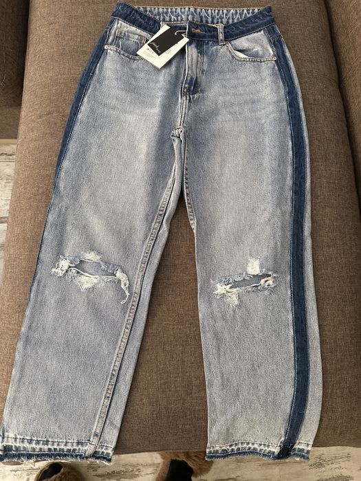 Дамски дънки с камъни