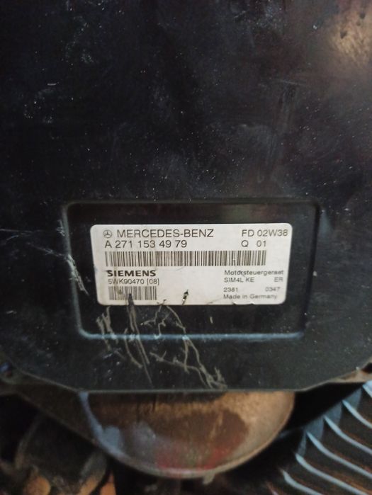 Двигатель 271 в разбор