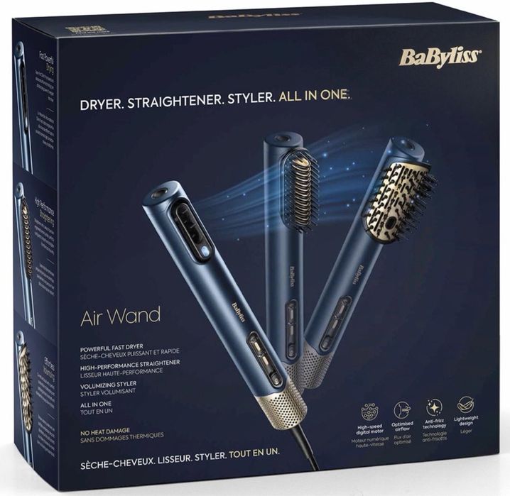 Perie cu aer cald BABYLISS Air Wand