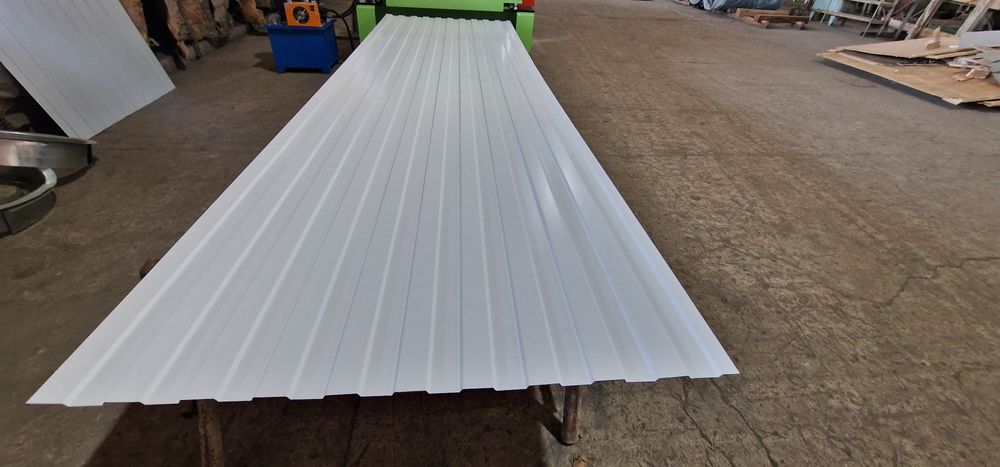 Профнастил С-8 белый(9003)