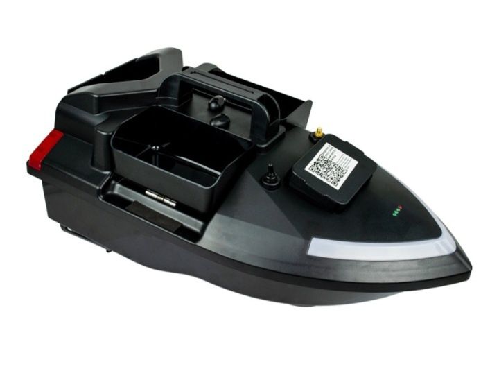 Прикормочный кораблик Flytec V020 GPS черный
