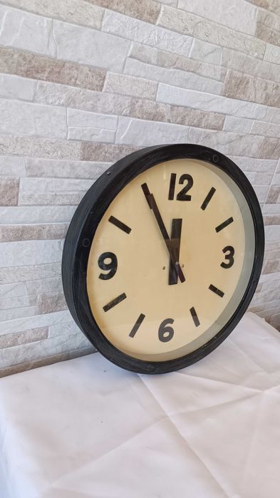 Стар стенен часовник - Радиосинхрон - България - Антика - 1970"