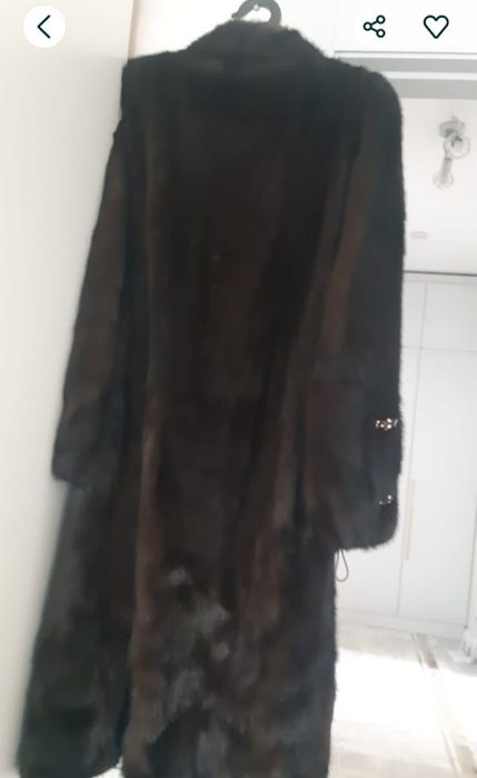 Норковая  шуба 48 размера