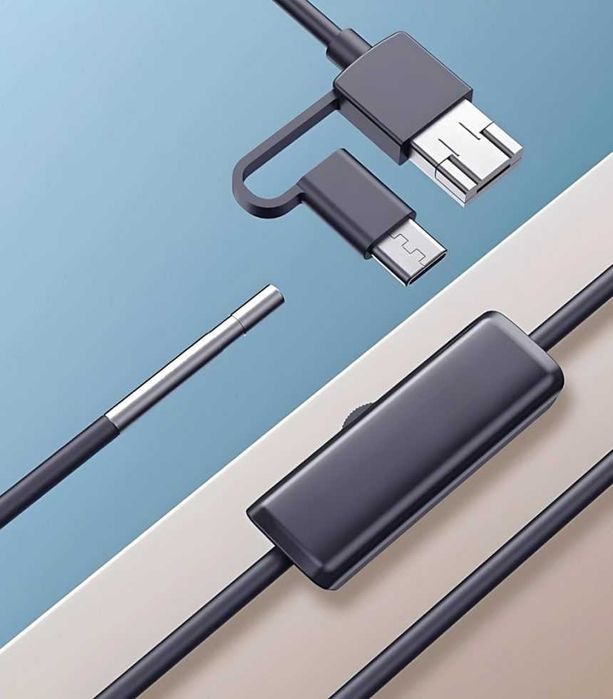 Ендоскоп камера Inskam 107 Ultraslim USB 3.9mm | HARD | IP67 | Android