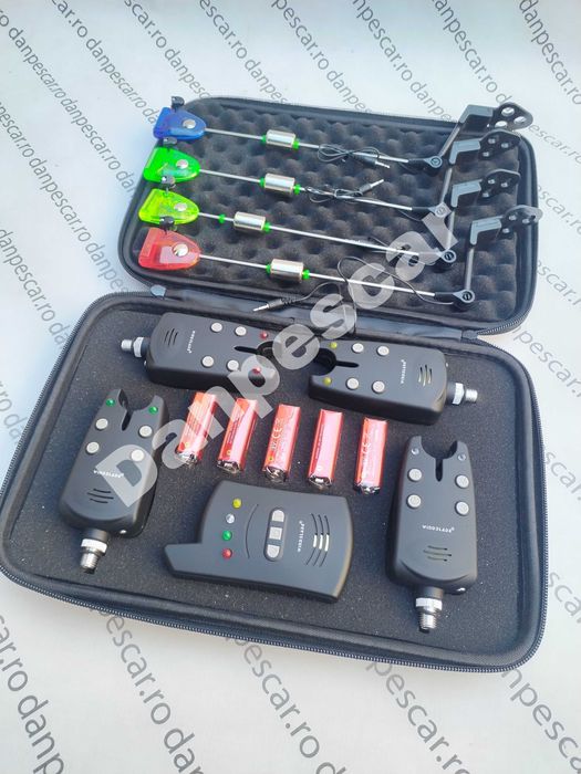 Set 4 Avertizori cu Statie Wind Blade 527 cu penar si 4 swingeri mk2