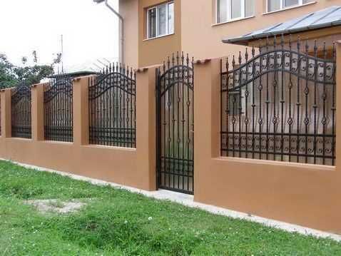 Garduri si porti stil jaluzea, sipca metalica, tabla cutata