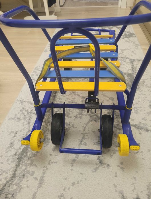 Санки с колесами