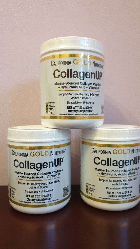 Коллаген 206 гр,464 г Collagen +гиалуроновая кислота с витамином С БАД ...