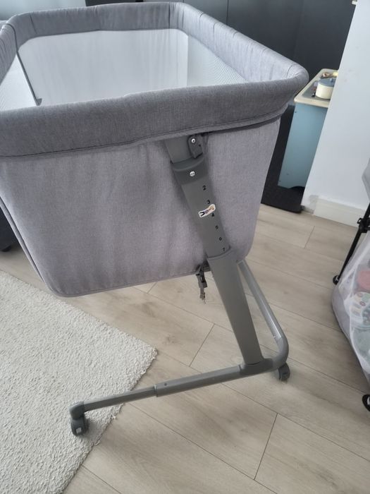 Patut co sleeper cu roti 0-7 luni