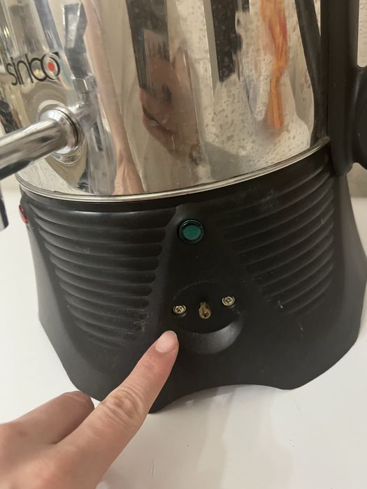 Термопот самовар, ярус посуда