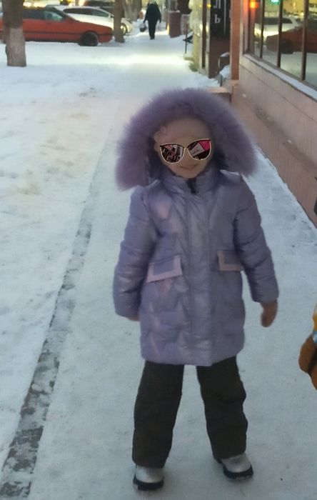 Куртка на девочку (зима, весна)