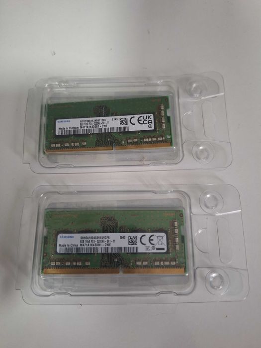 Kit  16Gb DDR4 Sodimm 2x8Gb 3200MTs Samsung