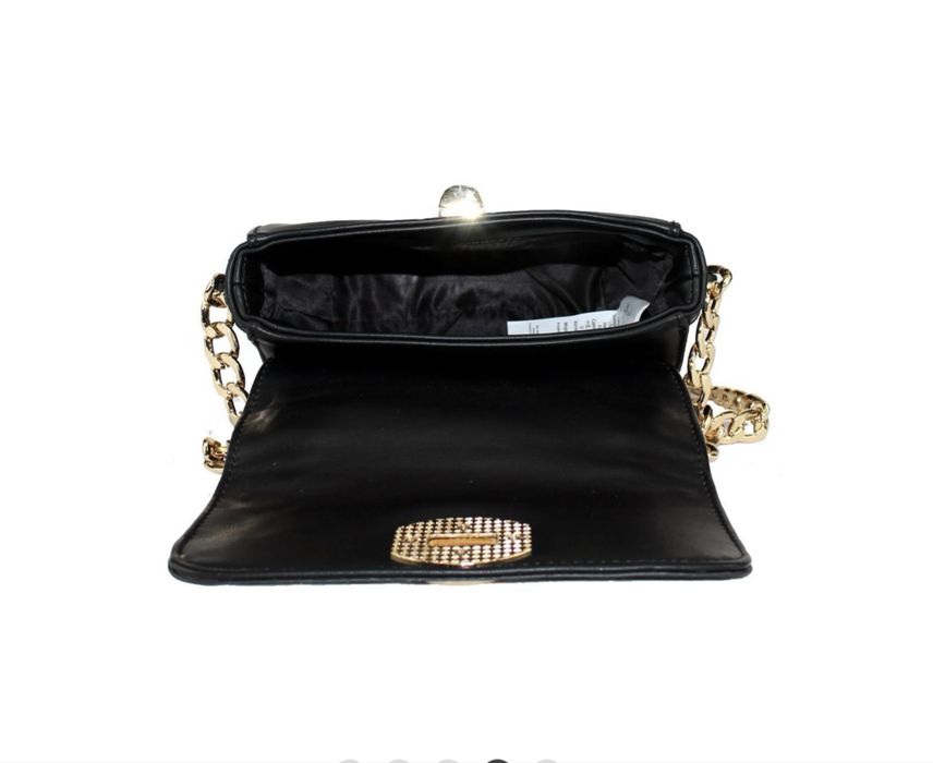 Poseta noua, cu etichetă, Liu Jo , neagra cu auriu,