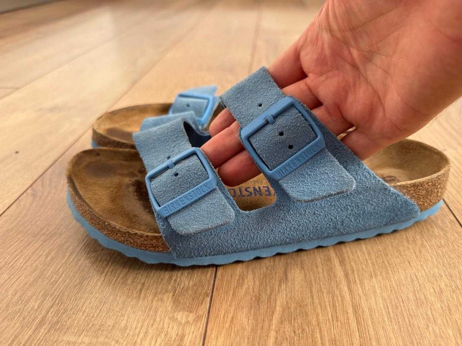 Birkenstock 38 Arizona Soft papuci piele femei barete piele