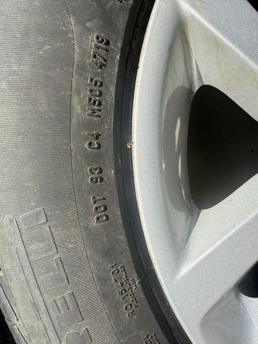 Vand jante bmw f 25 cu anvelope Pirelli Cinturato, 225/60/17