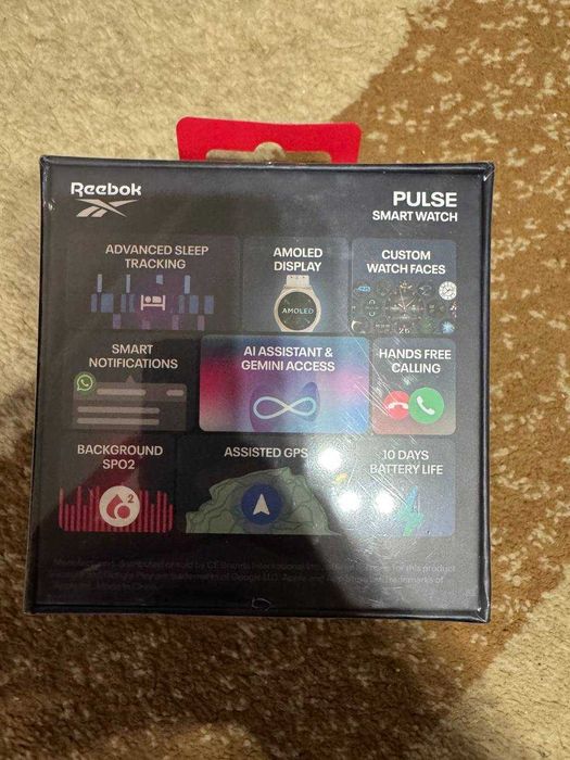 Умные часы Reebok Pulse — идеальны для спорта и повседневности