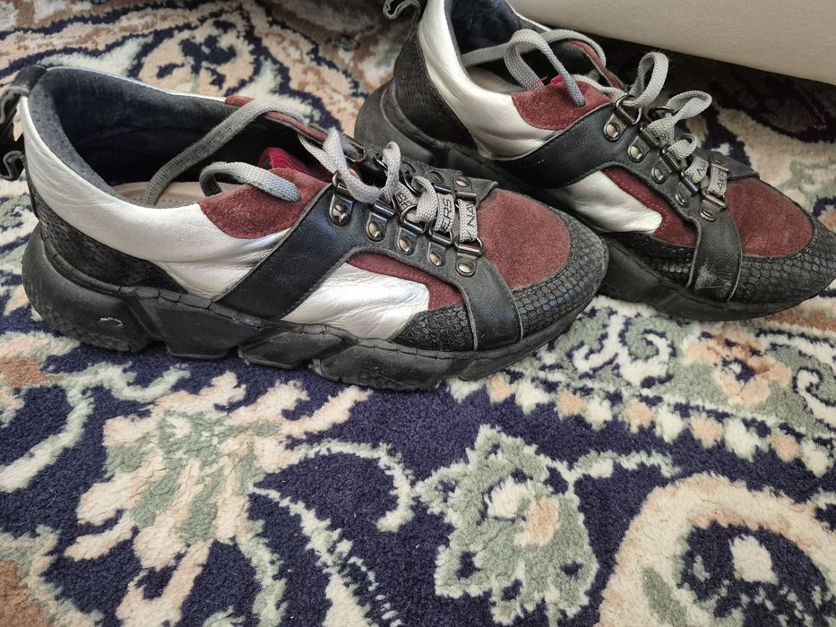 Galdini,36 естествена.кожа и велур