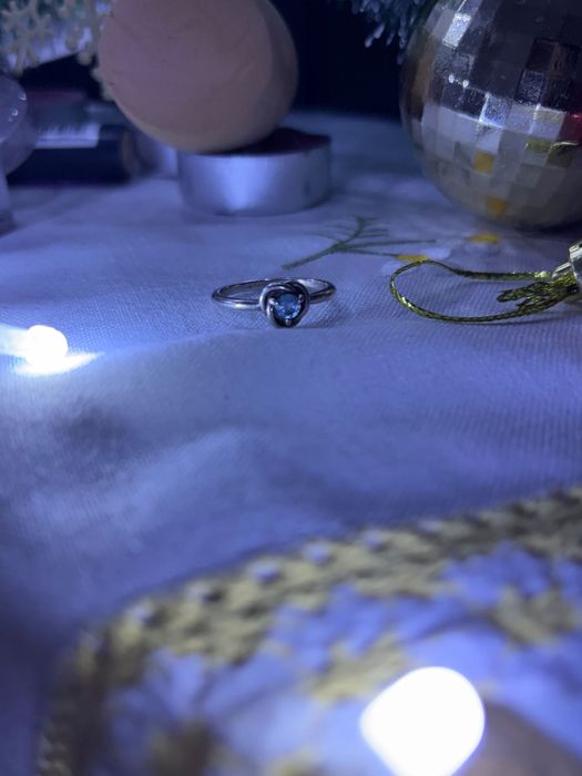 Inel Pandora Sea Aqua blue eternity