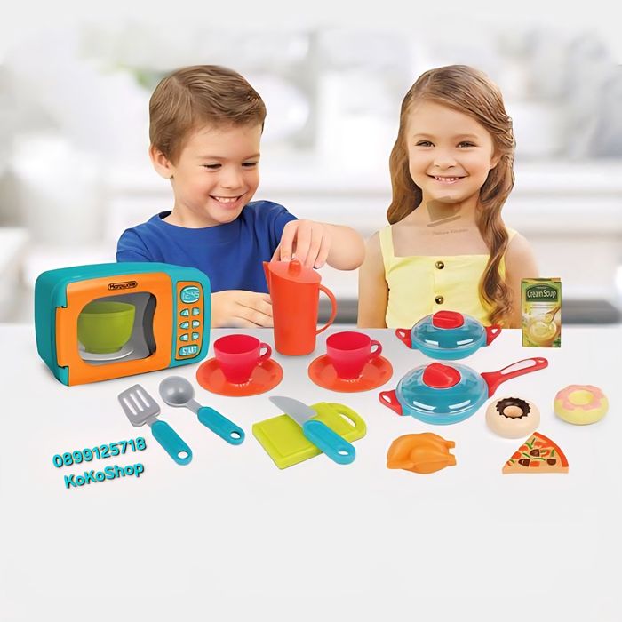 Детска микровълнова фурна с 20 аксесоара