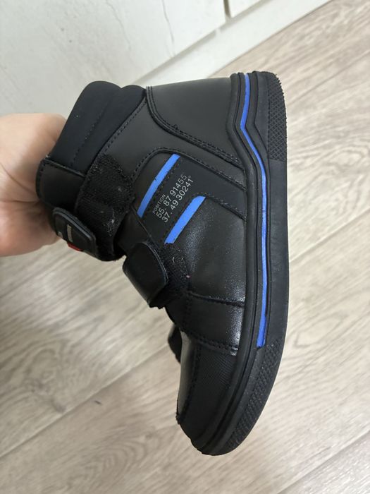 Сапоги кожа на мальчика