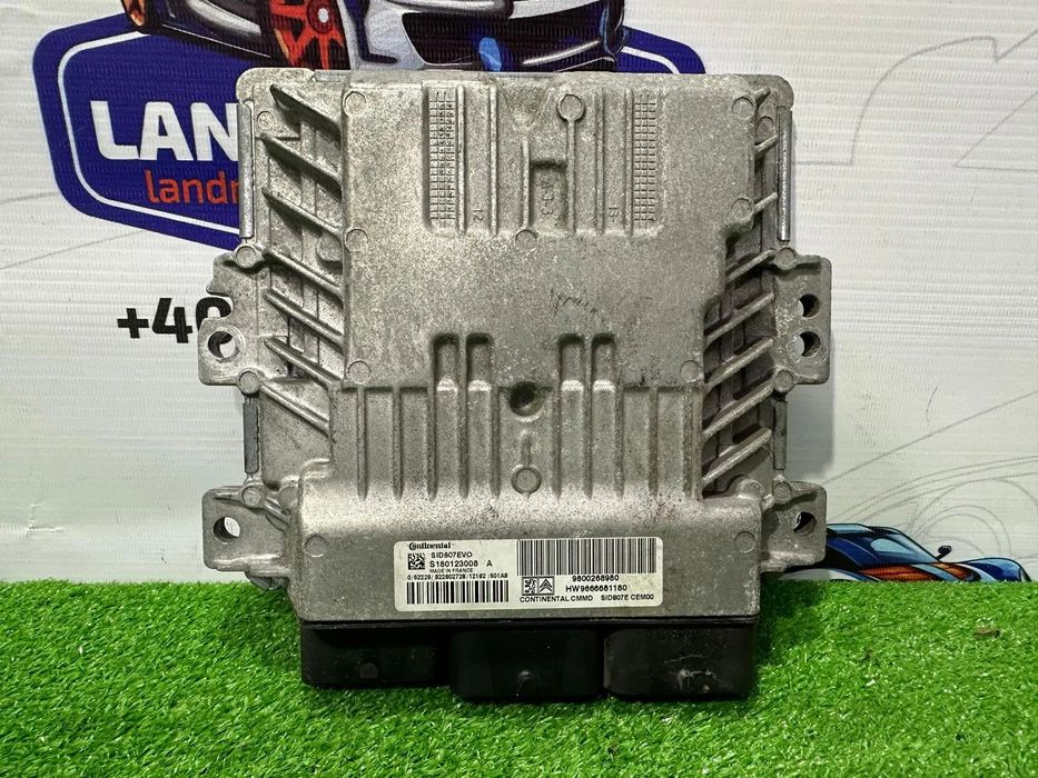 ✅ECU CALCULATOR MOTOR PEUGEOT 1.6 HDI 2012-2019 COD:  S180123008A / SID807EVO