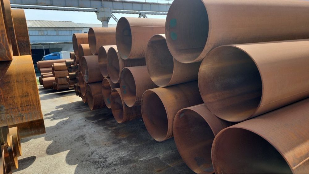 Труба металлическая стальная Д-57мм стенка 0,8-1-1,5-2-3мм Оптом База