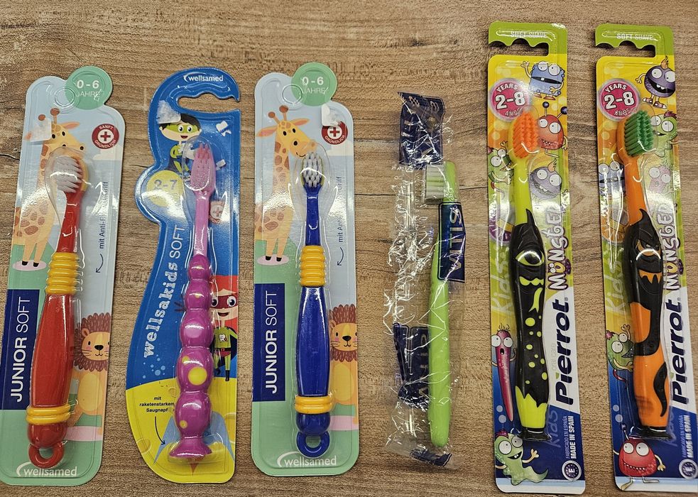 Детски четки за зъби за възрастта 2 +