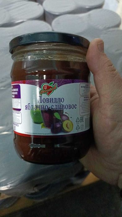 Повидло яблочно-сливовое