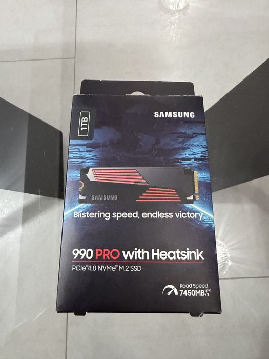 SSD Samsung 990 Pro Heatsink 1TM • NOU / NEFOLOSIT •