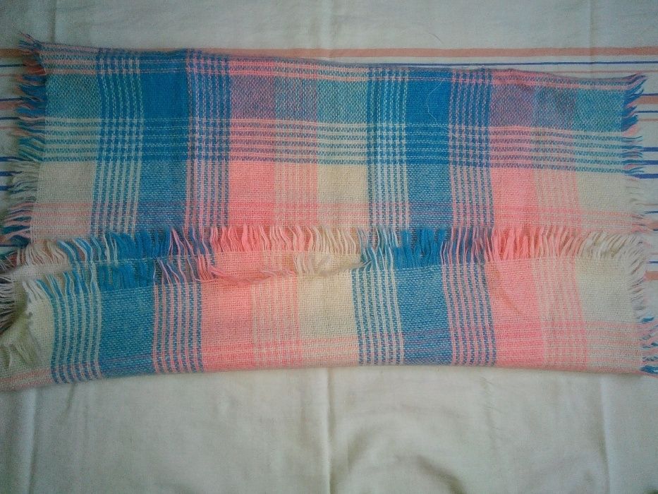 Плед тёплый ,красивый, натуральная шерсть *