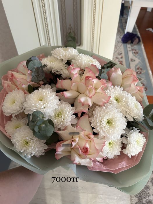 Цветы, Гүл, Гул, букет Розы