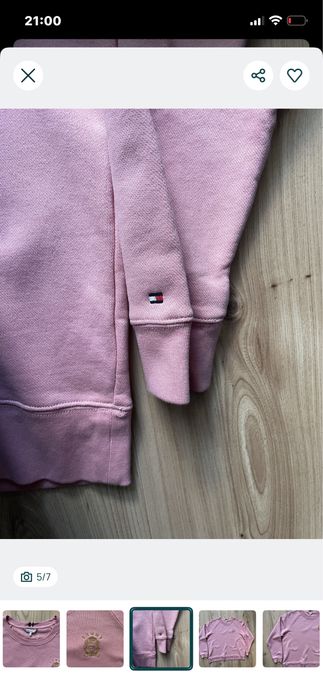 TOMMY HILFIGER / мъжка блуза/фланела XXL