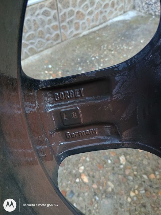 джанти 5x112  195/60 r15 BORBET+ЗИМНИ ГУМИ