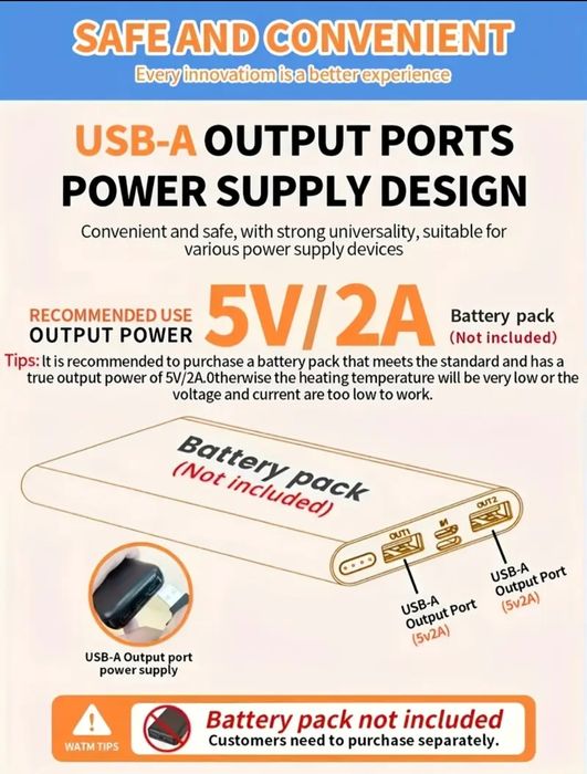 Електрическо USB отопляемо яке