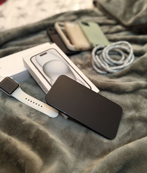 ИЗКЛЮЧИТЕЛНА ОФЕРТА! Iphone 15 + подарък- apple watch