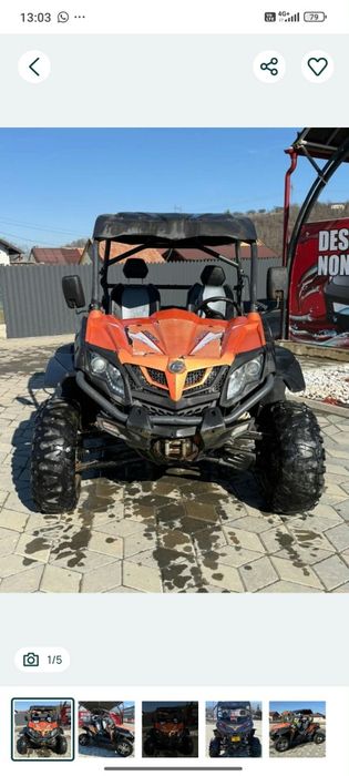 Vand utv cf moto UForce 550