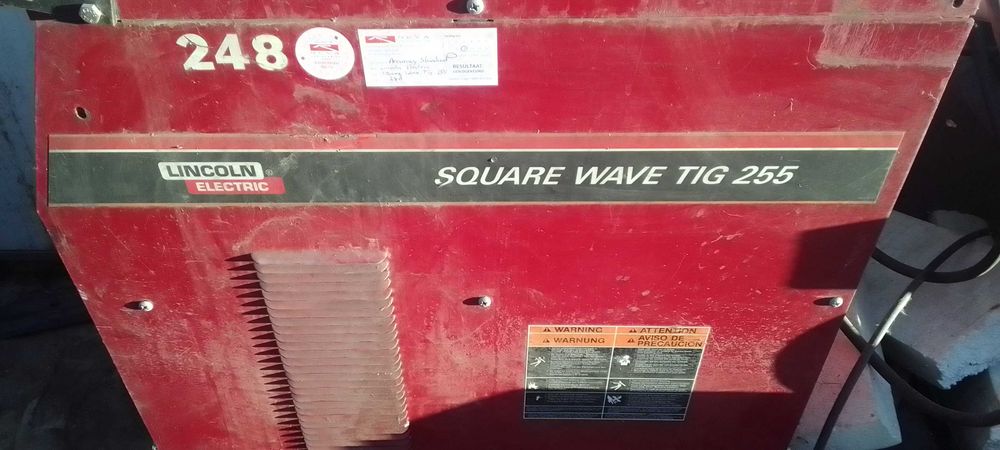 Апарат аргон Lincoln Square wave TIG 255 и CO NBC 380